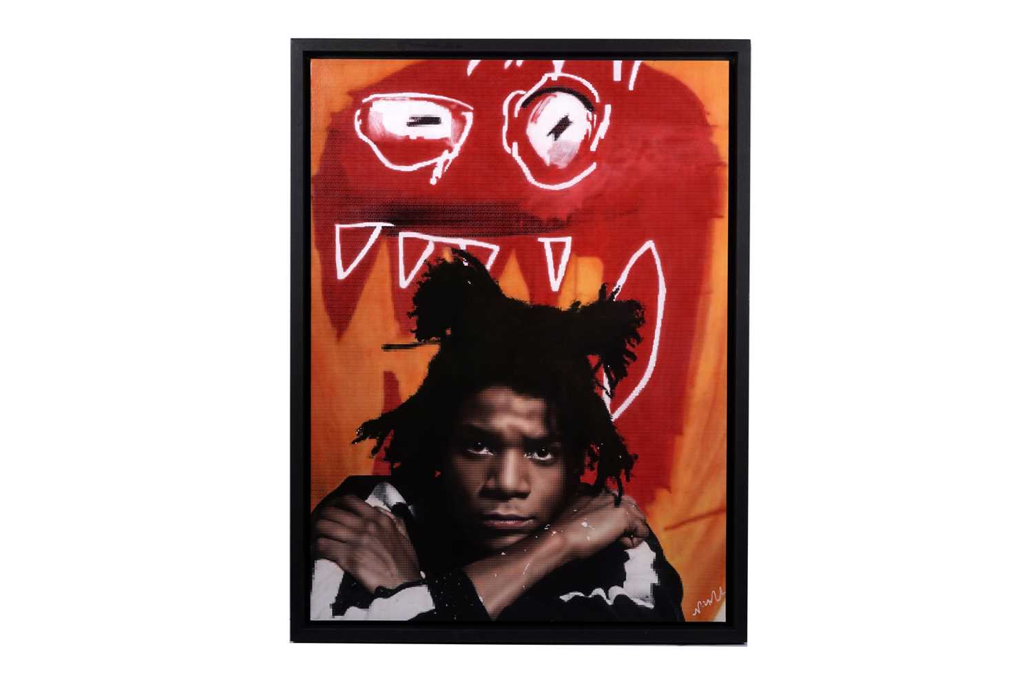 Lot 93 - Nick Holdsworth - Basquiat | mixed media
