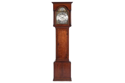 Lot 542 - Thomas Pearson, Newcastle: a George III oak 8-day longcase clock