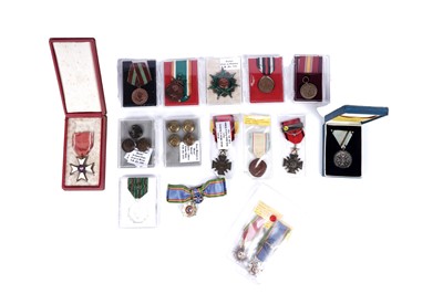Lot 636 - A selection of World medals