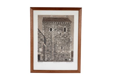 Lot 571 - Valerie Thornton - Romanesque Church | etching