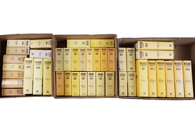 Lot 43 - A large collection of Wisden Cricket almanacks from the 1970's-2017