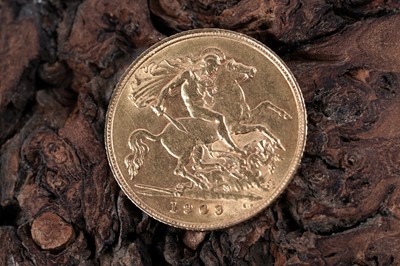 Lot 453 - An Edwardian 1909 gold half sovereign