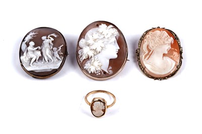 Lot 320 - 19th Century and later cameo jewellery
