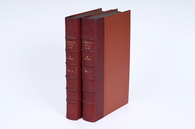 Lot 118 - Domat's Civil Law In Its Natural Order | 1722