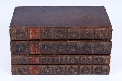 Lot 120 - Bayle's Oeuvres Diverses, four volumes | 1727
