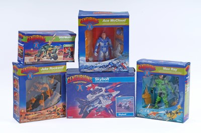 Lot 492 - A collection of boxed Kenner ‘Centurions’ toys