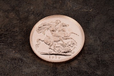 Lot 449 - An Elizabeth II 1979 gold sovereign
