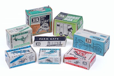 Lot 540 - A collection of boxed Britains 1:32 scale models