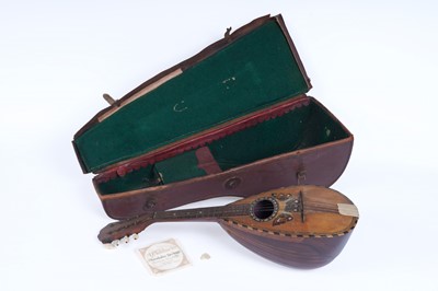 Lot 444 - A Napoli bowl back mandolin