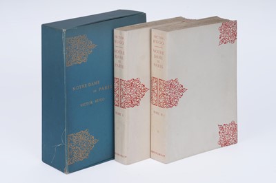Lot 27 - Victor Hugo's Notre-Dame De Paris, two vols. | limited De Luxe edition 20/25