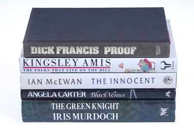 Lot 18 - Five modern first editions: The Greenknight by Iris Murdoch, signed, and others