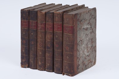 Lot 139 - Six volumes of Memoires Historiques et Politiques du Regne de Louis XVI | 1801