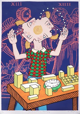 Lot 710 - Christopher Battye - Combination Therapy | screenprint