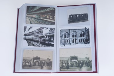 Lot 262 - South Shields interest: a post card album by South Shields photographers