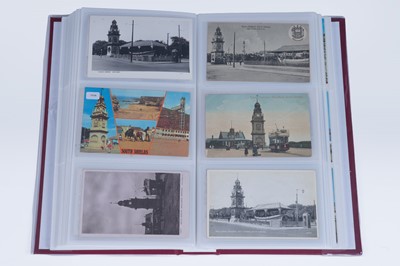 Lot 265 - South Shields interest: a post card album with one hundred and twenty cards and photos