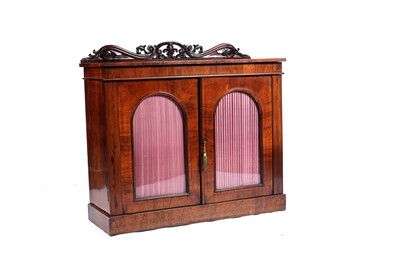 Lot 588 - An early Victorian rosewood chiffonier