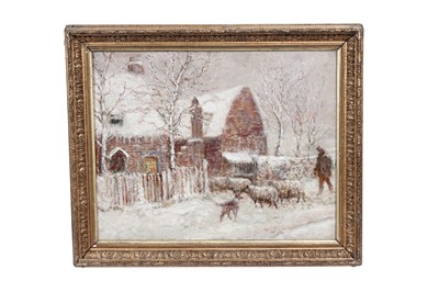Lot 262 - John Falconar Slater - Winter Evening | oil