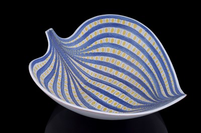 Lot 78 - A large leaf bowl by Stig Lindberg