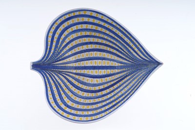 Lot 78 - A large leaf bowl by Stig Lindberg