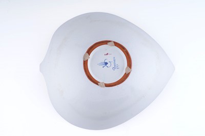 Lot 78 - A large leaf bowl by Stig Lindberg
