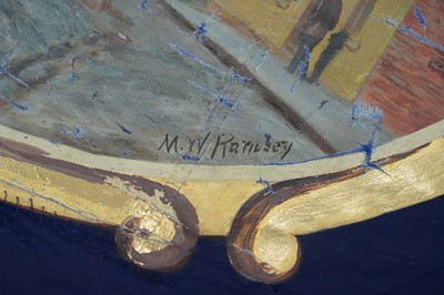 Lot 283 - A trade union banner for the South Shields Branch National Union of General and Municipal Workers