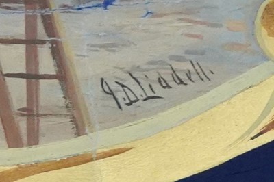 Lot 283 - A trade union banner for the South Shields Branch National Union of General and Municipal Workers