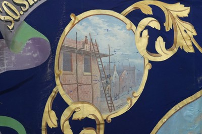 Lot 283 - A trade union banner for the South Shields Branch National Union of General and Municipal Workers