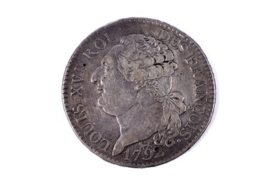 Lot 234 - France, Louis XVI 1/2 Ecu