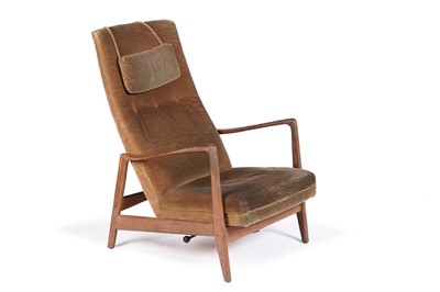 Lot 40 - Rolf Rastad & Adolf Relling for Gimson & Slater: a teak framed ‘Rock n Rest’ armchair