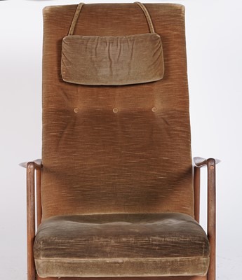 Lot 40 - Rolf Rastad & Adolf Relling for Gimson & Slater: a teak framed ‘Rock n Rest’ armchair
