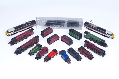Lot 513 - A collection of unboxed 00-gauge model locomotives