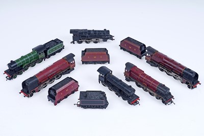 Lot 528 - A collection of unboxed Hornby 00-gauge model locomotives