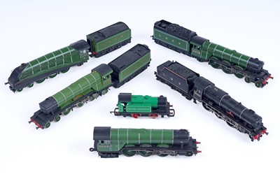Lot 503 - A collection of unboxed Hornby 00-gauge model locomotives