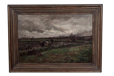 Lot 255 - John Falconar Slater - Horses ploughing | oil