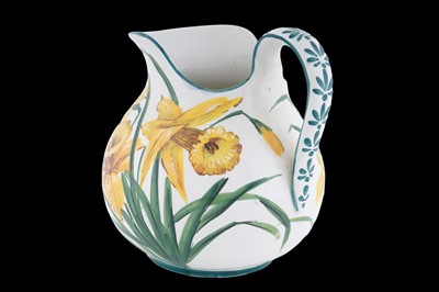 Lot 389 - A Wemyss ware ewer