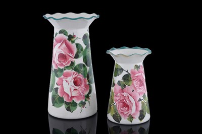 Lot 403 - Two 'Wemyss Ware' vases