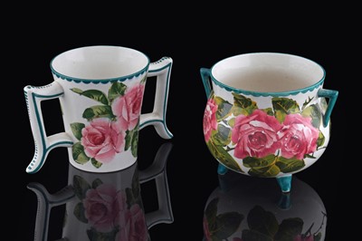 Lot 404 - A Wemyss cauldron and cup