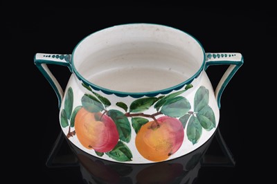 Lot 424 - A Wemyss double handled bowl