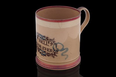 Lot 442 - An Alnwick election mug