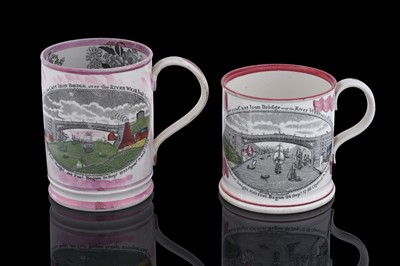 Lot 449 - Two Sunderland mugs