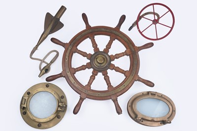 Lot 358 - A collection of nautical items