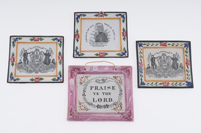 Lot 451 - Four Sunderland plaques