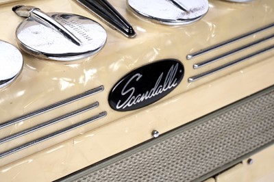 Lot 4 - A Scandalli 120 bass piano accordion