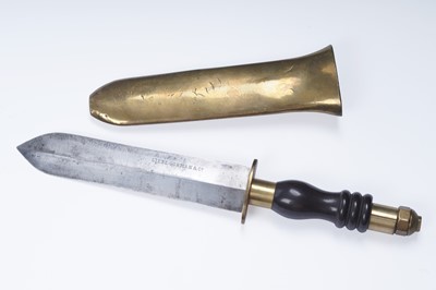 Lot 363 - Siebe Gorman & Co: a diving knife