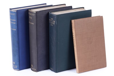 Lot 94 - A selection of books relating to Mount Everest