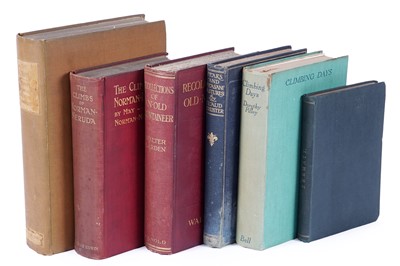 Lot 95 - A selection of books on mountaineering