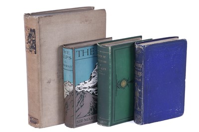Lot 96 - Books relating to the Alps