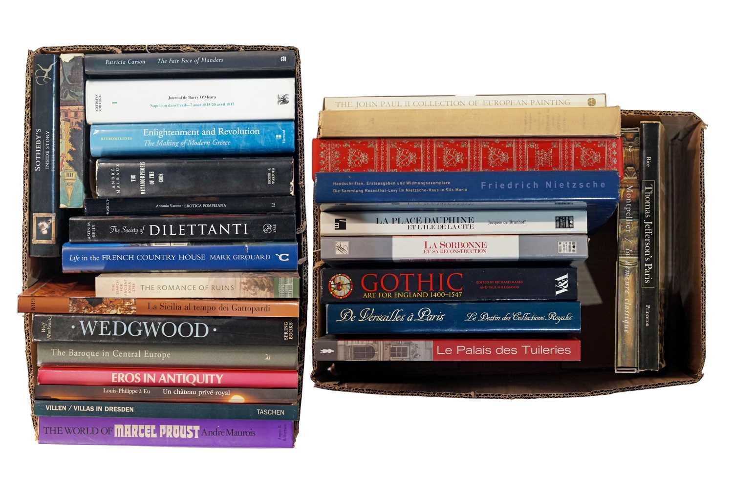 Lot 203 - A collection of reference books, mainly art