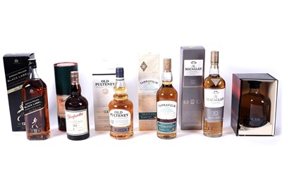 Lot 561 - The Macallan Fine Oak Highland Single Malt Scotch Whisky; and five others