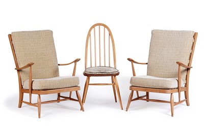 Lot 19 - Three Ercol chairs